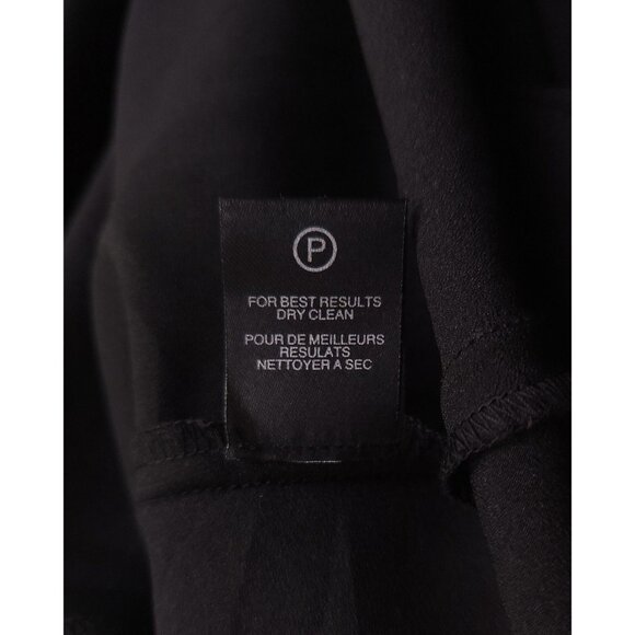 Halston Heritage Cowl Neck Slip Dress Size 8 Black $450 - Picture 14 of 16